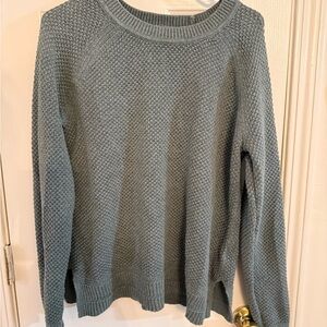 Old Navy Textured Grayish/Blue Sweater
